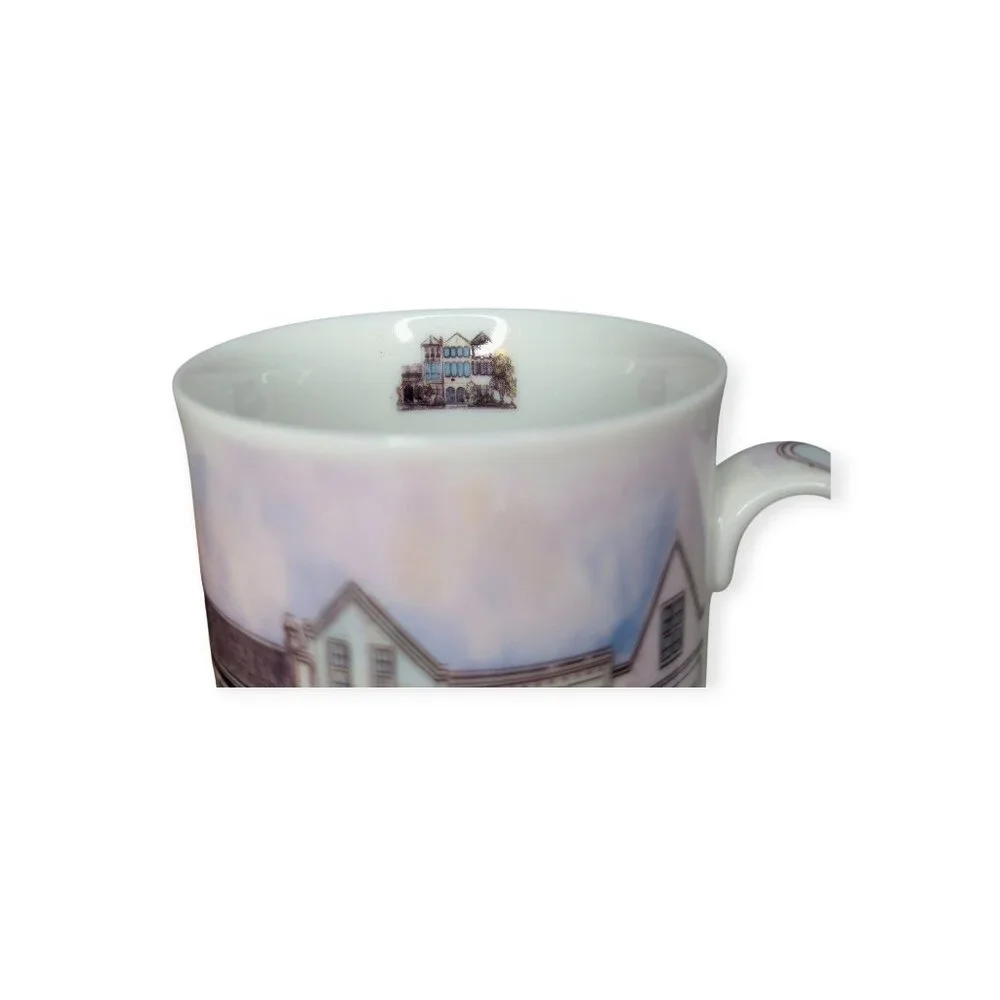 Vintage Charleston Rainbow Row Patsy Gullet by Inhesion Porcelain Mug
